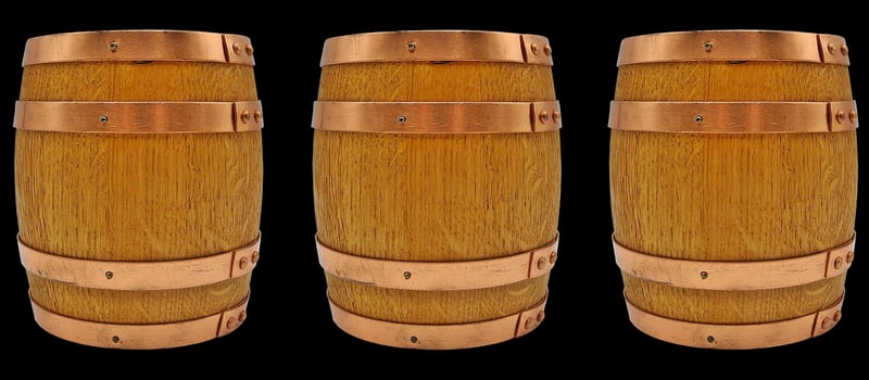 Upcycled Wine Barrel Home Decor